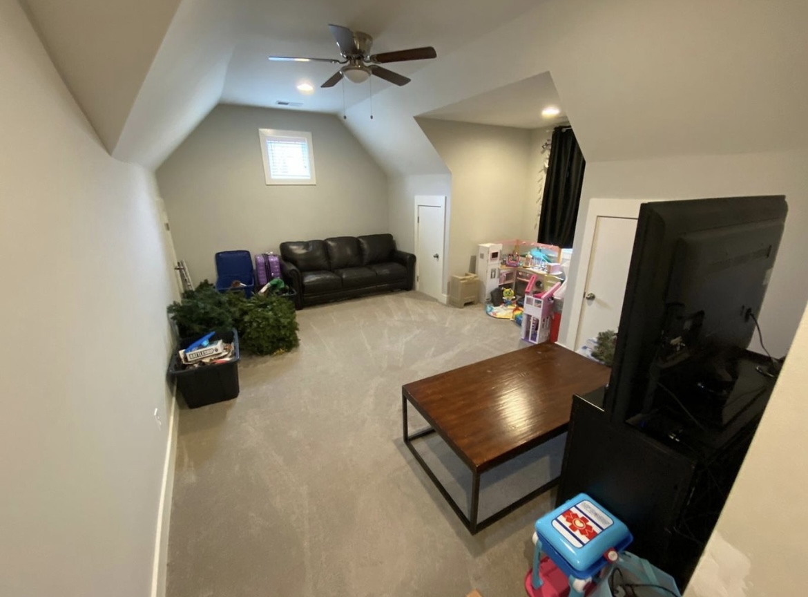 Clean Right Side Living Room